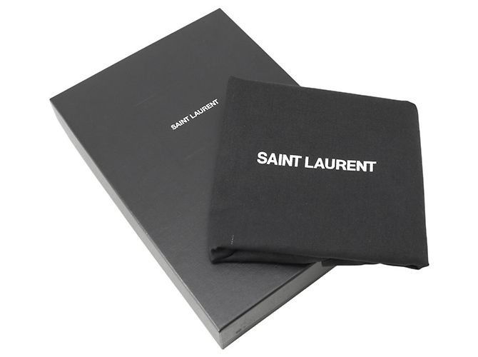 Borsa Yves Saint Laurent in pelle beige - vista 15