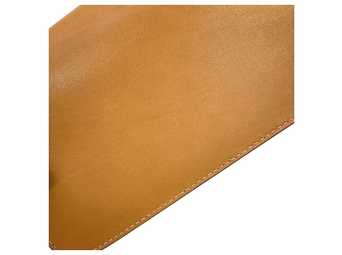 Borsa Yves Saint Laurent in pelle beige - vista 9