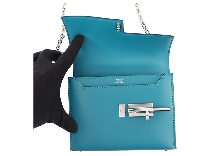 Hermès Borsa a tracolla mini con catena Hermes Veroux - vista 5