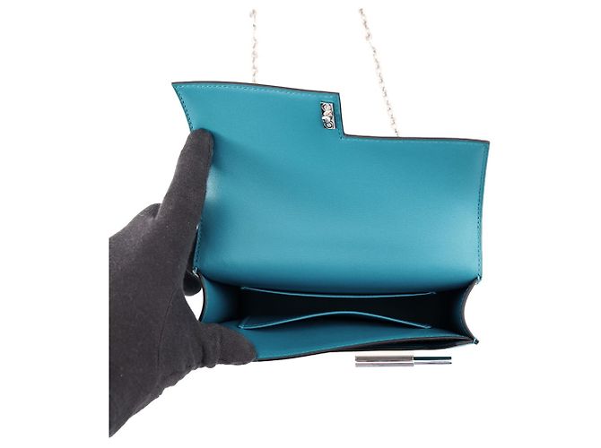 Hermès Borsa a tracolla mini con catena Hermes Veroux - vista 6