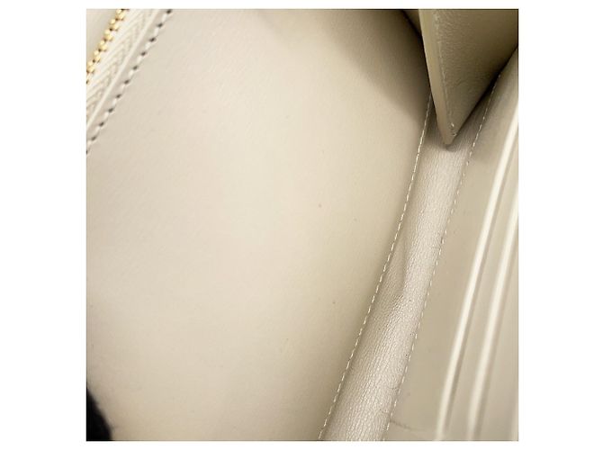 Portafoglio a tracolla con catena Saint Laurent Paris Bianco - vista 10