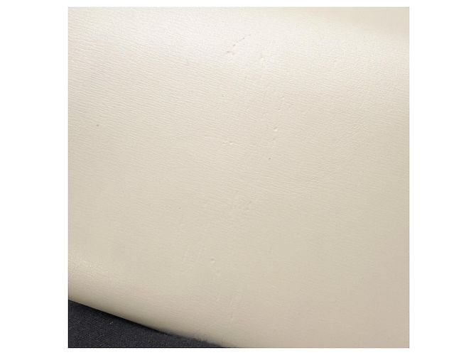 Portafoglio a tracolla con catena Saint Laurent Paris Bianco - vista 7
