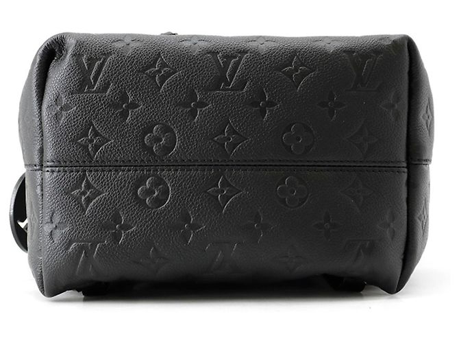 Zaino Louis Vuitton Monogram Empreinte Montsouris PM Nero Monogramma - vista 4