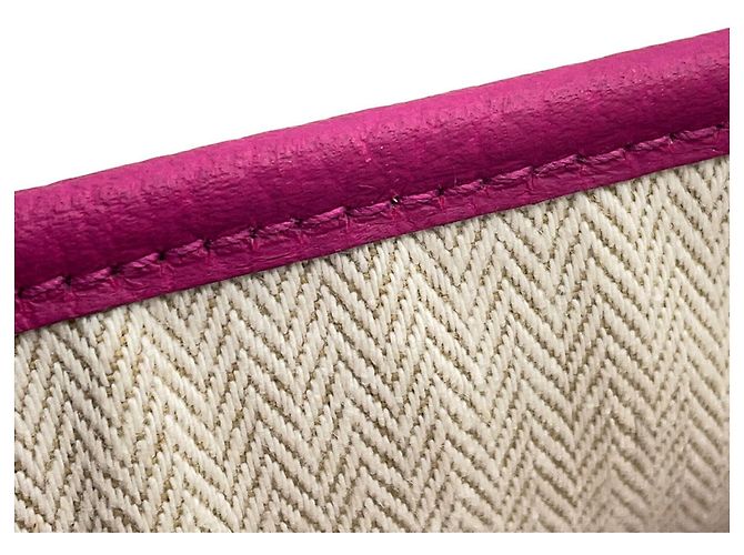 Hermès Borsa Tote Hermes Garden TPM in Rose Purple Porpora - vista 7