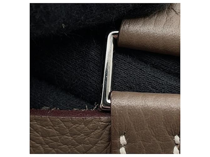 Hermès Hermes Picotin Lock PM Handtasche Taupe - Ansicht 10