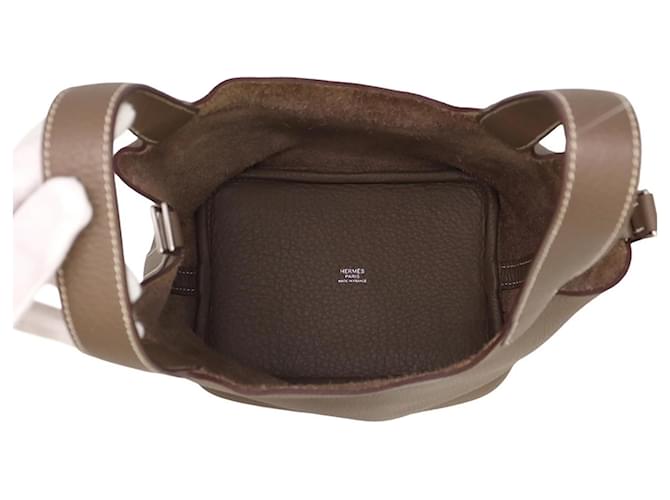 Hermès Hermes Picotin Lock PM Handtasche Taupe - Ansicht 5