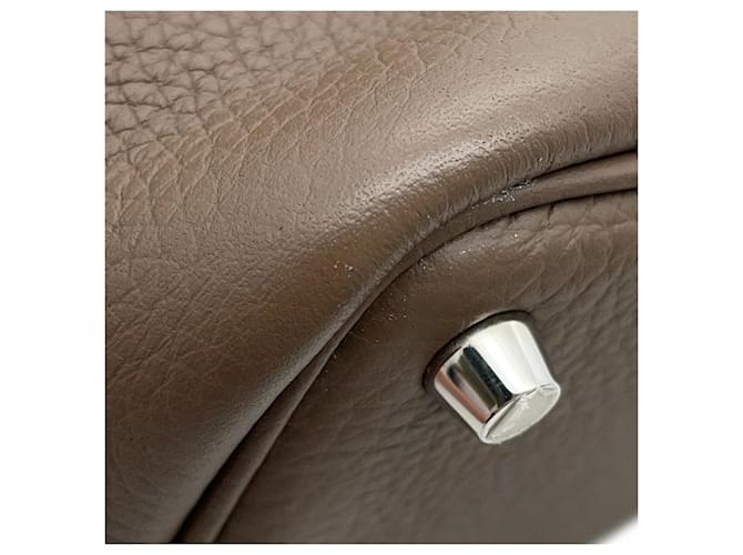 Hermès Hermes Picotin Lock PM Handtasche Taupe - Ansicht 9