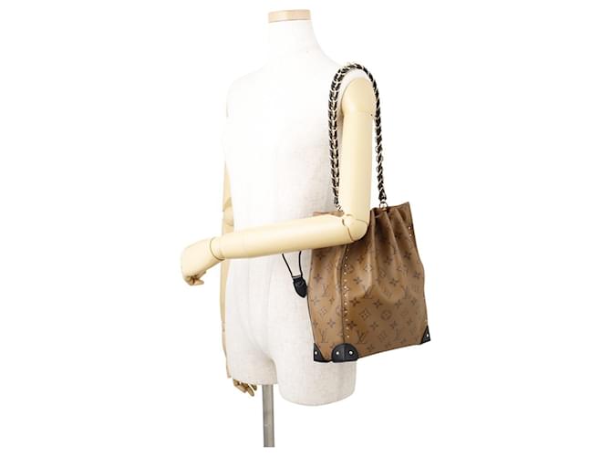 Noe Borsa a tracolla Louis Vuitton Monogram Reverse Beige - vista 4