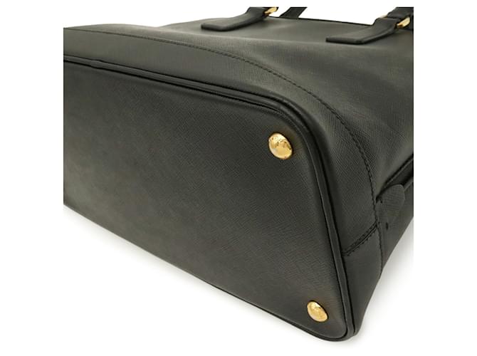 Prada Saffiano Lederhandtasche Schwarz - Ansicht 4