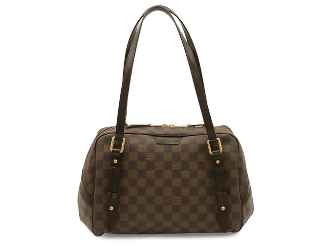 Borsa a tracolla tote Louis Vuitton Damier Rivington GM Marrone - vista 2