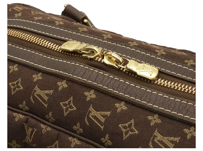 Louis Vuitton Monogram Mini Lin Sac à Langée Tote Bag Damier ebene - vista 8