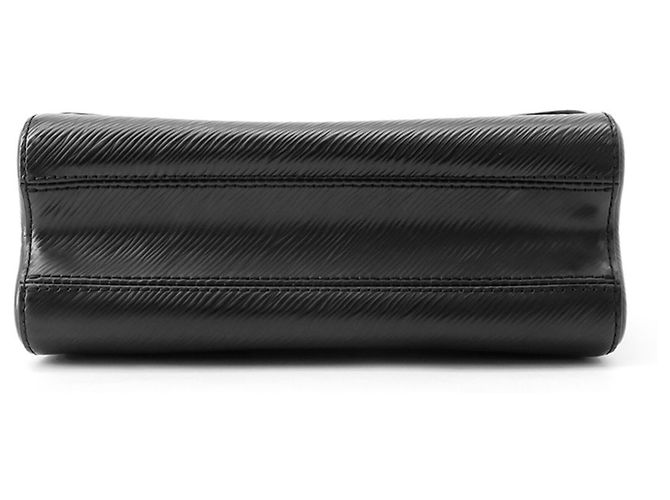 Borsa a tracolla con catena Louis Vuitton Epi Twist MM Nero - vista 3
