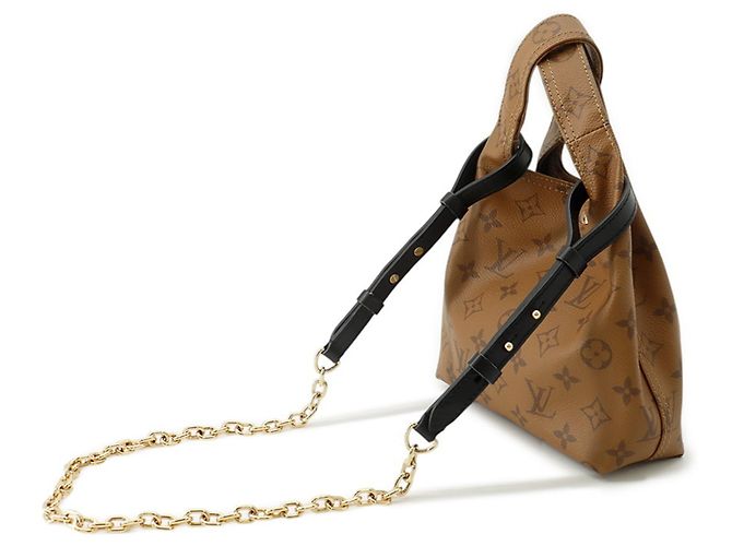 Borsa Louis Vuitton Monogram Reverse Atlantis BB Marrone - vista 2