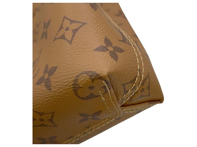 Borsa Louis Vuitton Monogram Reverse Atlantis BB Marrone - vista 7