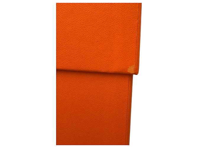Hermès Borsa Tote Hermes Garden TPM Arancione Taupe - vista 13