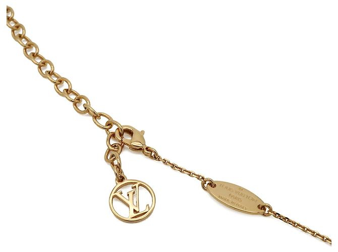 Collana Louis Vuitton LV&ME V Initial Pendant D'oro - vista 6