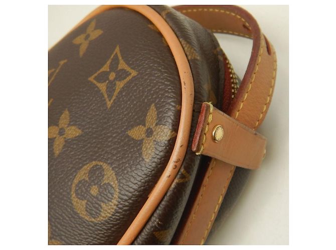 Borsa a tracolla Louis Vuitton Monogram Sac Coeur Marrone - vista 10