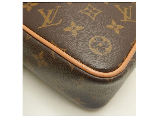 Borsa a tracolla Louis Vuitton Monogram Sac Coeur Marrone - vista 12
