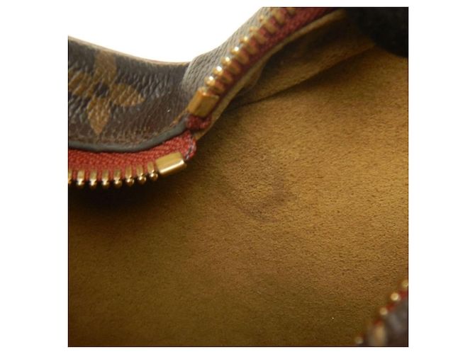 Borsa a tracolla Louis Vuitton Monogram Sac Coeur Marrone - vista 15