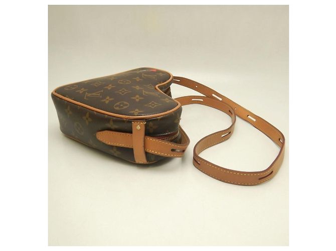 Borsa a tracolla Louis Vuitton Monogram Sac Coeur Marrone - vista 5