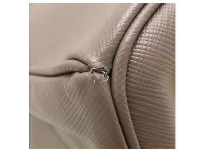 Borsa Tote Prada Galleria Saffiano Grigio - vista 13
