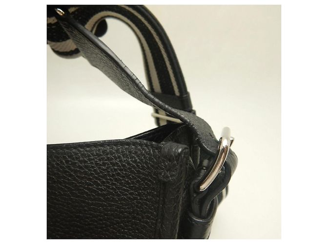 Borsa a tracolla Prada Vitello Daino Nero - vista 11