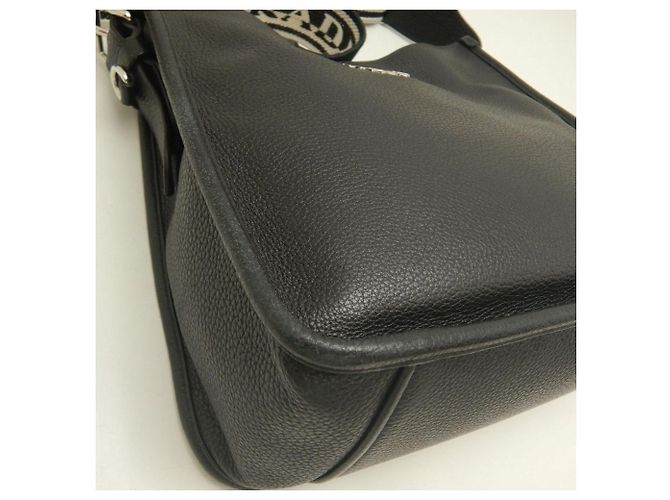 Borsa a tracolla Prada Vitello Daino Nero - vista 16