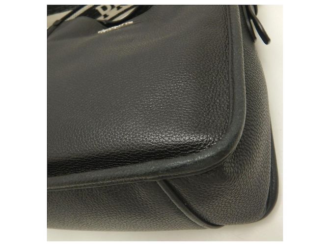 Borsa a tracolla Prada Vitello Daino Nero - vista 17