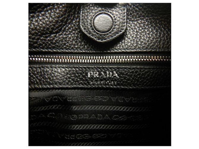 Borsa a tracolla Prada Vitello Daino Nero - vista 21