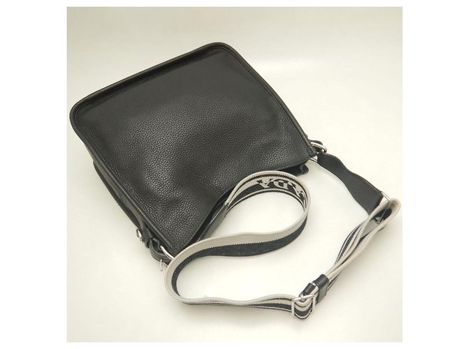 Borsa a tracolla Prada Vitello Daino Nero - vista 4