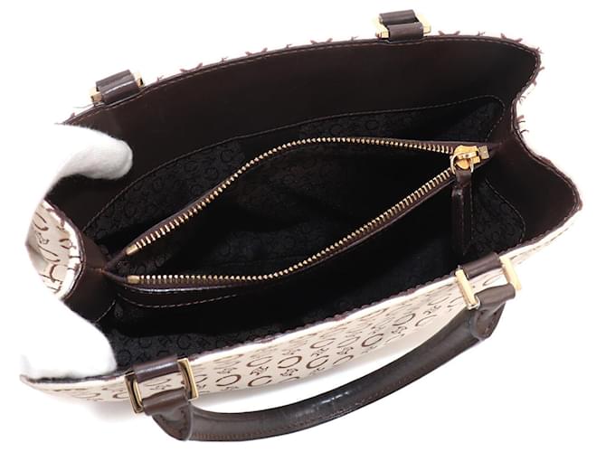 Céline Borsa Celine C Macadam Marrone Beige - vista 7