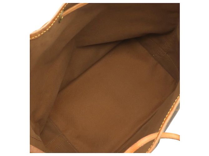 Borsa a Spalla Louis Vuitton Monogram Noe Marrone - vista 6