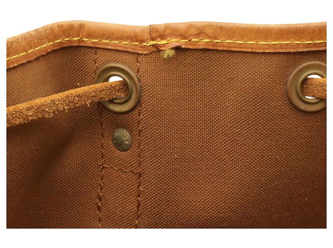 Borsa a Spalla Louis Vuitton Monogram Noe Marrone - vista 10
