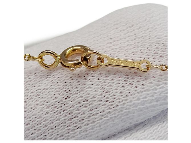 Collana Paloma Picasso Olive Leaf di Tiffany & Co. D'oro Verde oliva - vista 9