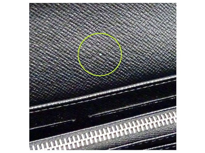 Twist Louis Vuitton Epi Leder langer Geldbeutel Schwarz Mehrfarben - Ansicht 15