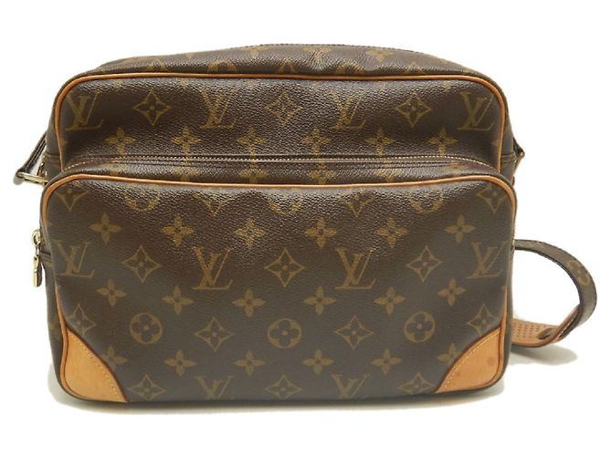 Louis Vuitton Monogram Nile Schultertasche Braun - Ansicht 2