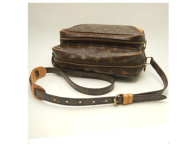 Louis Vuitton Monogram Nile Schultertasche Braun - Ansicht 3