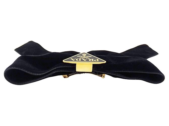 Schwarzer Haarclip Prada - Ansicht 3