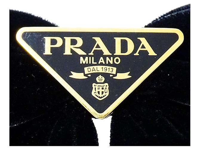Schwarzer Haarclip Prada - Ansicht 5