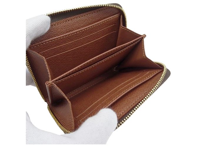 Monedero Monogram Louis Vuitton Castaño Monograma - vista 5
