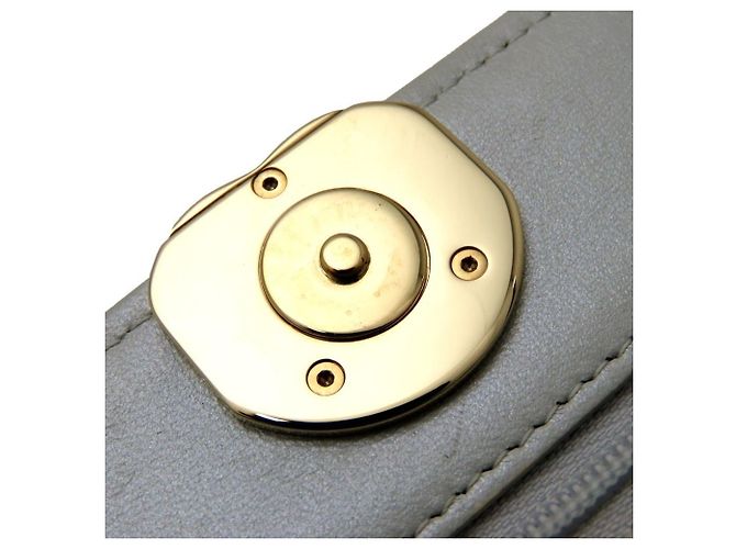 Chanel CHANEL19 Chain Wallet Shoulder Bag Cinza - vista 11