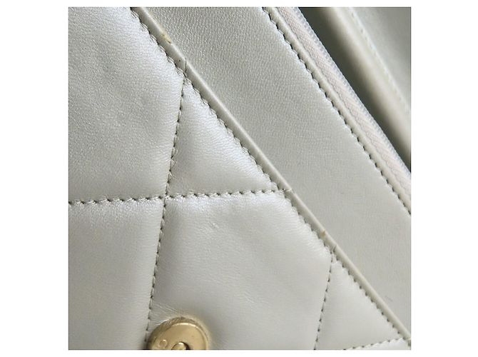 Chanel CHANEL19 Chain Wallet Shoulder Bag Cinza - vista 14