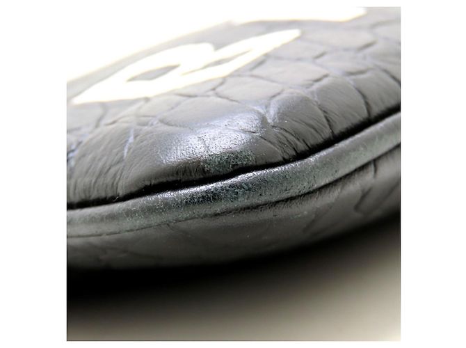 Clutch Balenciaga in pelle goffrata - vista 15