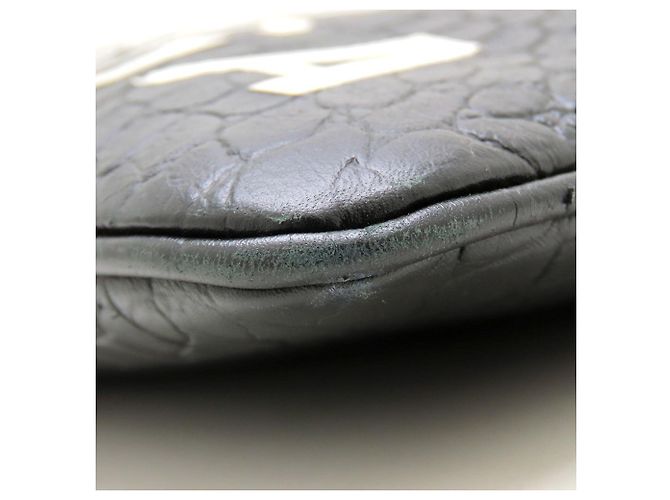 Clutch Balenciaga in pelle goffrata - vista 16