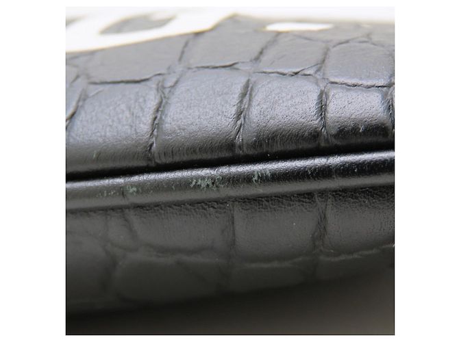Clutch Balenciaga in pelle goffrata - vista 17