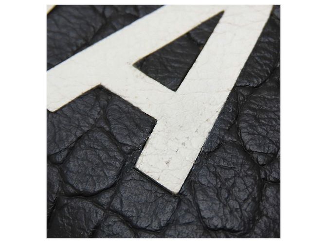 Clutch Balenciaga in pelle goffrata - vista 20