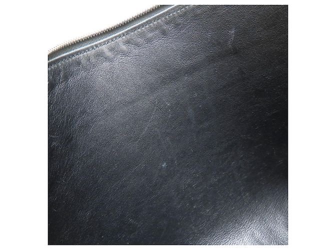 Clutch Balenciaga in pelle goffrata - vista 9
