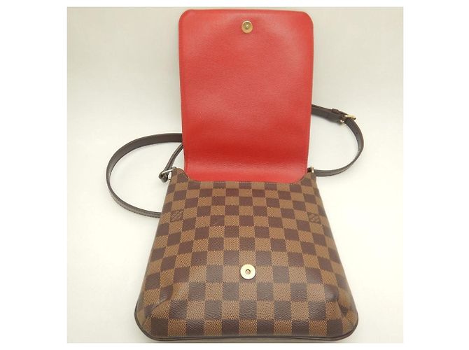 Borsa a Spalla Louis Vuitton Damier Musette Salsa Damier ebene - vista 4