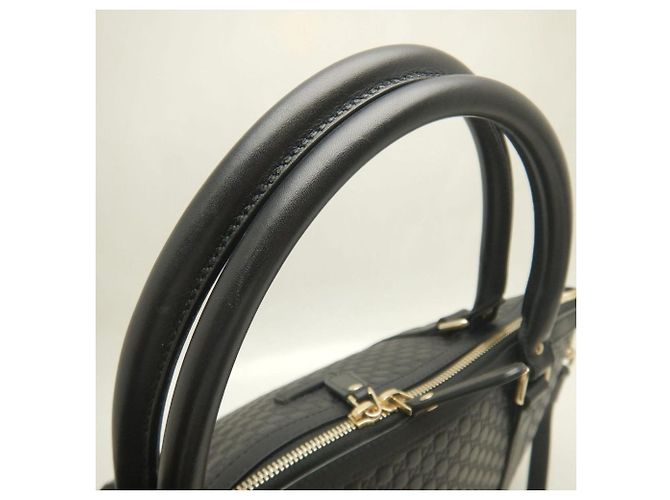 GUCCI Microguccissima Tote Bag Schwarz - Ansicht 10