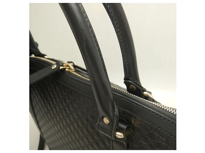 GUCCI Microguccissima Tote Bag Schwarz - Ansicht 11